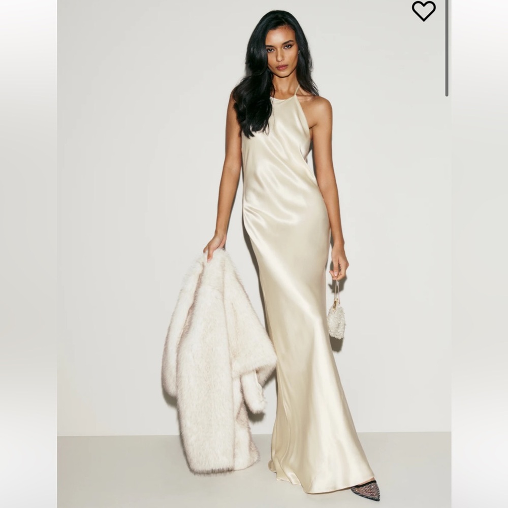 Reformation Jeany Silk Dress